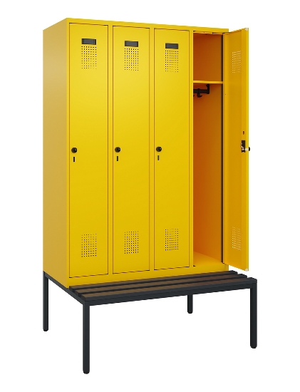 C+P Spind Evolo PLUS 0490507-12 mit Bank 1 Abt.400mm Zylinder (HxBxT) 2120x400x815mm 2004/2004