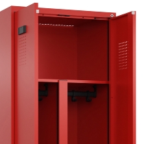 C+P PSA Doppel-Spind Evolo PLUS 0490527-20 Bank 2 Abt.je 300mm Drehriegel (HxBxT) 2120x600x815mm 3015/3015