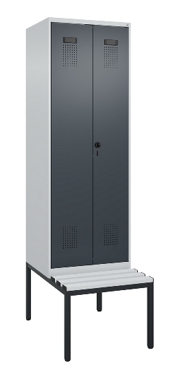 C+P PSA Doppel-Spind Evolo PLUS 0490527-20 Bank 2 Abt.je 300mm Zylinder (HxBxT) 2120x600x815mm 7016/7016