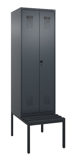 C+P PSA Doppel-Spind Evolo PLUS 0490527-20 Bank 2 Abt.je 300mm Zylinder (HxBxT) 2120x600x815mm 7016/7016