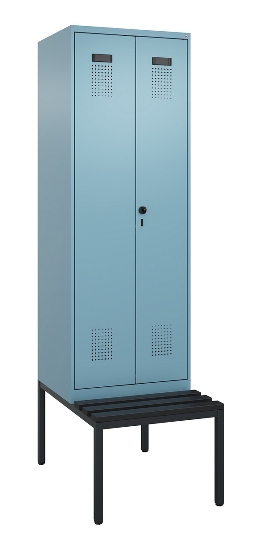 C+P PSA Doppel-Spind untergebaute Bank Kunststoff Evolo PLUS 049527-20/-22/-40 Intensiv-Farben