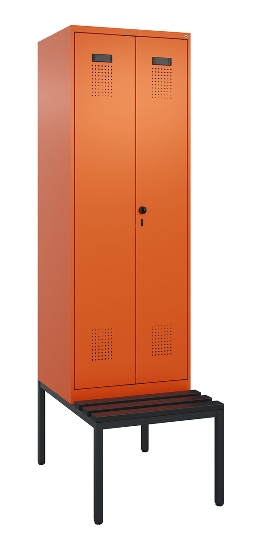 C+P PSA Doppel-Spind untergebaute Bank Kunststoff Evolo PLUS 049527-20/-22/-40 Intensiv-Farben