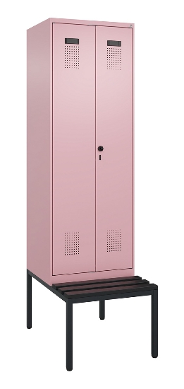 C+P PSA Doppel-Spind untergebaute Bank Kunststoff Evolo PLUS 049527-20/-22/-40 Intensiv-Farben