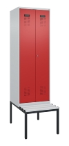 C+P PSA Doppel-Spind Evolo PLUS 0490527-20 Bank 2 Abt.je 300mm Zylinder (HxBxT) 2120x600x815mm 7016/7016