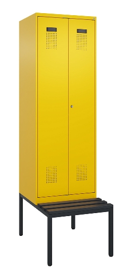 C+P PSA Doppel-Spind untergebaute Bank Kunststoff Evolo PLUS 049527-20/-22/-40 Intensiv-Farben
