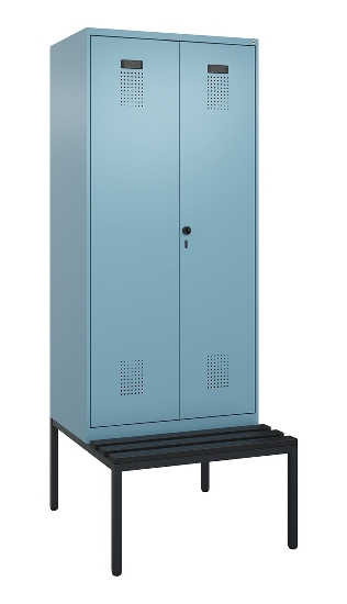 C+P PSA Doppel-Spind untergebaute Bank Kunststoff Evolo PLUS 049527-20/-22/-40 Intensiv-Farben