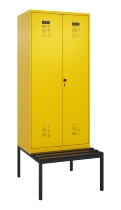C+P PSA Doppel-Spind untergebaute Bank Kunststoff Evolo PLUS 049527-20/-22/-40 Intensiv-Farben