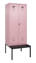 C+P PSA Doppel-Spind untergebaute Bank Kunststoff Evolo PLUS 049527-20/-22/-40 Intensiv-Farben