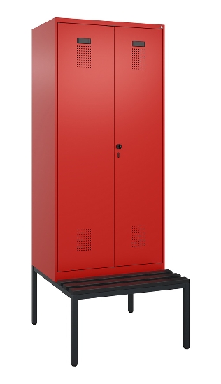 C+P PSA Doppel-Spind untergebaute Bank Kunststoff Evolo PLUS 049527-20/-22/-40 Intensiv-Farben