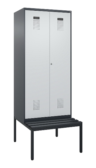 C+P PSA Doppel-Spind Evolo PLUS 0490527-20 Bank 2 Abt.je 300mm Zylinder (HxBxT) 2120x600x815mm 7016/7016