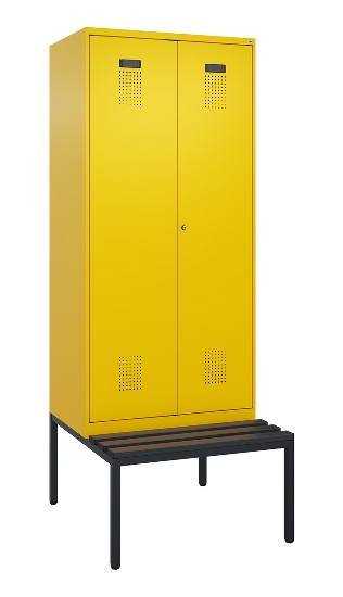 C+P PSA Doppel-Spind untergebaute Bank Kunststoff Evolo PLUS 049527-20/-22/-40 Intensiv-Farben