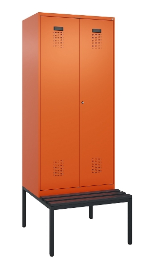 C+P PSA Doppel-Spind untergebaute Bank Kunststoff Evolo PLUS 049527-20/-22/-40 Intensiv-Farben