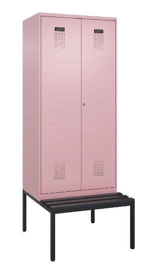 C+P PSA Doppel-Spind untergebaute Bank Kunststoff Evolo PLUS 049527-20/-22/-40 Intensiv-Farben