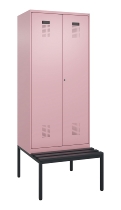 C+P PSA Doppel-Spind untergebaute Bank Kunststoff Evolo PLUS 049527-20/-22/-40 Intensiv-Farben