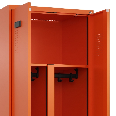 C+P PSA Doppel-Spind Evolo PLUS 0490527-20 Bank 2 Abt.je 300mm Drehriegel (HxBxT) 2120x600x815mm 3015/3015