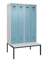 C+P PSA Doppel-Spind Evolo PLUS 0490527-20 Bank 2 Abt.je 300mm Zylinder (HxBxT) 2120x600x815mm 7016/7016