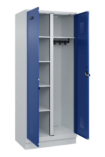C+P Putzmittel-Spind Evolo PLUS 049x00-00/-02 bodenstehend/Füße/Sockel