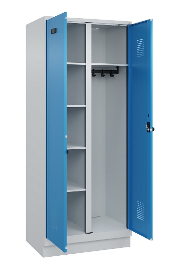 C+P Putzmittel-Spind Evolo PLUS 049x00-00/-02 bodenstehend/Füße/Sockel