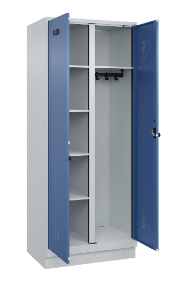 C+P Putzmittel-Spind Evolo PLUS 049x00-00/-02 bodenstehend/Füße/Sockel