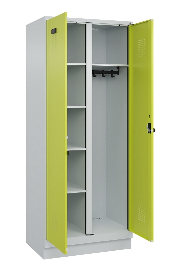 C+P Putzmittel-Spind Evolo PLUS 049x00-00/-02 bodenstehend/Füße/Sockel