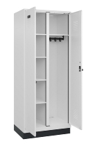 C+P Putzmittel-Spind Evolo PLUS 049x00-00/-02 bodenstehend/Füße/Sockel