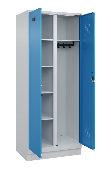 C+P Putzmittel-Spind Evolo PLUS 049x00-00/-02 bodenstehend/Füße/Sockel