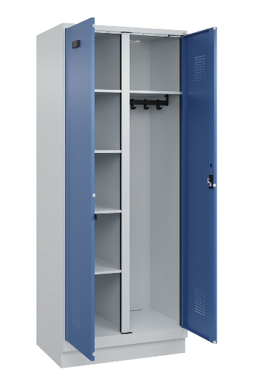C+P Putzmittel-Spind Evolo PLUS 049x00-00/-02 bodenstehend/Füße/Sockel