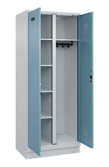 C+P Putzmittel-Spind Evolo PLUS 049x00-00/-02 bodenstehend/Füße/Sockel