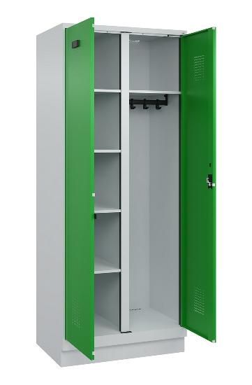 C+P Putzmittel-Spind Evolo PLUS 049x00-00/-02 bodenstehend/Füße/Sockel