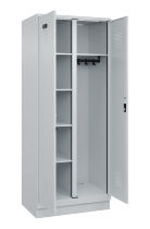 C+P Putzmittel-Spind Evolo PLUS 049x00-00/-02 bodenstehend/Füße/Sockel