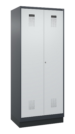 C+P Putzmittel-Spind Evolo PLUS 049x00-00/-02 bodenstehend/Füße/Sockel