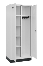 C+P Putzmittel-Spind Evolo PLUS 049x00-00/-02 bodenstehend/Füße/Sockel