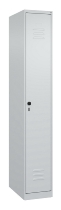 C+P Spind Classic PLUS 080000-32f bodenstehend 3 Abt.400mm Trennwand Zylinderschloss (HxBxT) 1850x1200x500mm 7035/0024