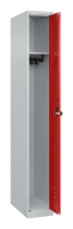 C+P Spind Classic PLUS 080000-19 bodenstehend 1 Abt. 250mm Drehriegel (HxBxT) 1850x250x500mm 7016/7035