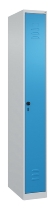 C+P Spind Classic PLUS 080000-19 bodenstehend 1 Abt. 250mm Drehriegel (HxBxT) 1850x250x500mm 7016/7035
