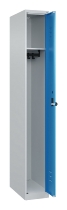 C+P Spind Classic PLUS 080000-19 bodenstehend 1 Abt. 250mm Drehriegel (HxBxT) 1850x250x500mm 7016/7035