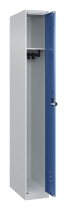C+P Spind Classic PLUS 080000-19 bodenstehend 1 Abt. 250mm Drehriegel (HxBxT) 1850x250x500mm 7016/7035