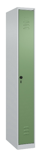 C+P Spind Classic PLUS 080000-19 bodenstehend 1 Abt. 250mm Drehriegel (HxBxT) 1850x250x500mm 7016/7035
