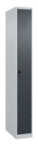 C+P Spind Classic PLUS 080000-19 bodenstehend 1 Abt. 250mm Drehriegel (HxBxT) 1850x250x500mm 7016/7035