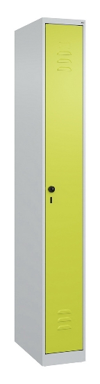 C+P Spind Classic PLUS 080000-19 bodenstehend 1 Abt. 250mm Drehriegel (HxBxT) 1850x250x500mm 7016/7035