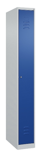 C+P Spind Classic PLUS 080000-19 bodenstehend 1 Abt. 250mm Drehriegel (HxBxT) 1850x250x500mm 7016/7035