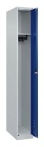 C+P Spind Classic PLUS 080000-19 bodenstehend 1 Abt. 250mm Drehriegel (HxBxT) 1850x250x500mm 7016/7035