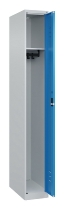 C+P Spind Classic PLUS 080000-19 bodenstehend 1 Abt. 250mm Drehriegel (HxBxT) 1850x250x500mm 7016/7035