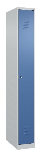 C+P Spind Classic PLUS 080000-19 bodenstehend 1 Abt. 250mm Drehriegel (HxBxT) 1850x250x500mm 7016/7035