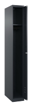 C+P Spind Classic PLUS 080000-19 bodenstehend 1 Abt. 250mm Drehriegel (HxBxT) 1850x250x500mm 7016/7035