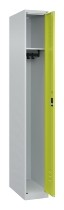 C+P Spind Classic PLUS 080000-19 bodenstehend 1 Abt. 250mm Drehriegel (HxBxT) 1850x250x500mm 7016/7035