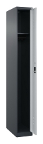 C+P Spind Classic PLUS 080000-19 bodenstehend 1 Abt. 250mm Drehriegel (HxBxT) 1850x250x500mm 7016/7035