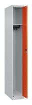 C+P Spind Classic PLUS 080000-19 bodenstehend 1 Abt. 250mm Drehriegel (HxBxT) 1850x250x500mm 7016/7035