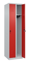 C+P Spind Classic PLUS 080000-19 bodenstehend 1 Abt. 250mm Drehriegel (HxBxT) 1850x250x500mm 7016/7035