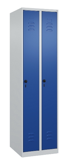 C+P Spind Classic PLUS 080000-19 bodenstehend 1 Abt. 250mm Drehriegel (HxBxT) 1850x250x500mm 7016/7035
